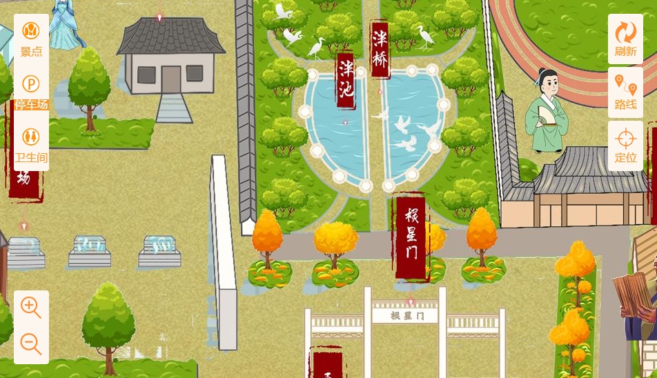 宾阳手绘地图景区语音讲解导览系统：智慧景区建设的基石